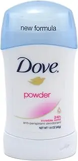 Dove Deodorant 1.6oz Powder Invisible Solid (6 Pack)