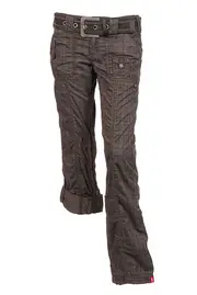 Check Play Pant W Belt--EDC-24N130