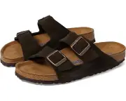 Birkenstock Z2804 Arizona Soft Footbed Mocha Suede Sandal Women's Size 8 M