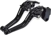 MTCRIGHTER Compatible with Royal Enfield Himalayan 450 Guerrilla 450 2024 2025 Short Brake Lever Clutch Lever, CNC Aluminum Alloy Made (Black)