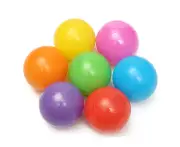 100Pcs 5.5cm Plastic Colorful Children Secure Ocean Ball Baby Pits Swim Fun Toys