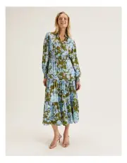 [REVIEW] Primrose Bloom Midi Dress in Multi