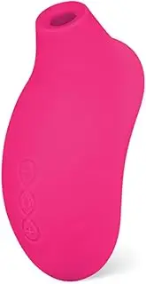 LELO SONA 2 Sonic Waves Clitoral Vibrator, Waterproof Clit Sucking Vibrator, Suction Vibrator for Women for Deeper Satisfaction, Clitoris Stimulator for Woman, Cerise