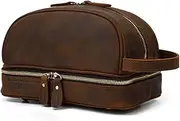 [TATSEN] Travel Wash Bag Retro Men's Clutch Bag Unisex Storage Cosmetic Bag Large Capacity Bag (Color : C, Size : 15 * 26 * 16cm)