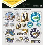 NRL Eels Giant Decals Sheet - N-GDS-EE