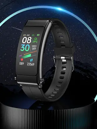 錶帶 替換帶適配華為B5手環智能運動手表硅膠手表帶曜石黑冰川灰b5橡膠表鏈男