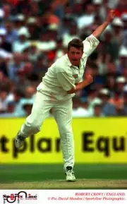 Robert Croft England Old Player Cricket Photo 12