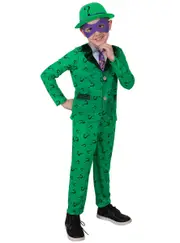 The Riddler Deluxe Boys Villain Costume