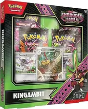 [Pokémon] TCG: Scarlet & Violet—Shrouded Fable Kingambit Illustration Collection (1 Full-Art Foil Promo Card, 2 Foil Cards & 4 Booster Packs)