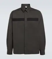 [GR10K] GR10K Processing T4 cotton overshirt UK 14,5 brown