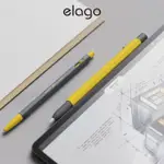 【ELAGO】APPLE PENCIL 2代&PRO MONAMI 153聯名套組 筆套+原子筆-經典黃