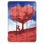 Tri-Fold Printing Tablet Case Cover for Lenovo Tab E 10 Tablet - Love Tree