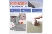 Memory Foam Adjustable Bed Wedge Sleep Cushion Pillow