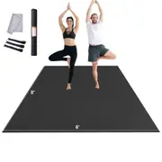 Exercise Mat, Non Slip High Density Premium Yoga Mat, Exercise Yoga Mat for Men & Women, Fitness & Exercise Mat with Bag & Carry Strap, for All Types of Home Yoga, Pilate & Floor Workout