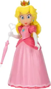 Sanei Boeki Super Mario Bros Movie Action Figure Peach 3×3×5.7in TSM-03