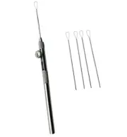 Lens Nucleus Divider Round Handle with Snare Wire loop 6 Pcs Set