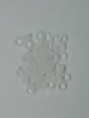 1000 pcs (10 Bag x 100 pcs) Intraoral elastics NON-LATEX 1/8 X-HEAVY- 8oz-4.7mm