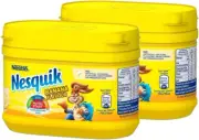 Nesquik Banana Flavoured Milkshake Powder Mix with Vitamin D and Calcium, 2 X...