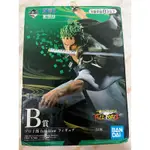 正日版 金證 一番賞 航海王 B賞 索隆 公仔 全新未拆 盒況小損 台灣現貨景品模型