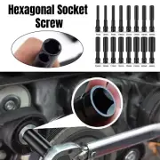 1/2" 128mmL Extra Deep Long Socket Pneumatic Hex Wrench Screw Tool 7-24mm New AU