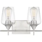 Savoy House Lighting 8-4030-2-SN Octave Bathroom Vanity Light Satin Nickel