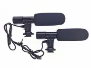 Pack of 2 Directional Shotgun Microphone for Android iPhone & DSLR Cameras