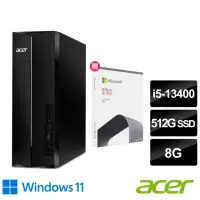 在飛比找momo購物網優惠-【Acer 宏碁】Office 2021組★i5十核電腦(A