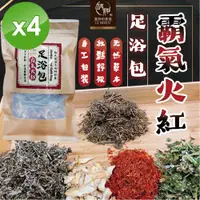 在飛比找ETMall東森購物網優惠-麗紳和春堂 霸氣火紅足浴包(20gx3入/袋)x4袋