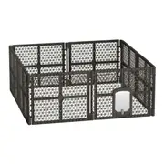 i.Pet 8 Panel Pet Dog Playpen Puppy Exercise Cage Enclosure Fence Play Pen 8 Panel -Plastic