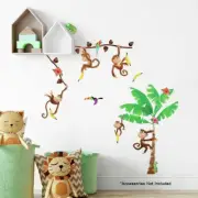 RoomMates Monkey Business Wall Decals 41 Wall Stickers For Kids Toddlers
