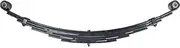 ARK 6 Shackle Leaf Spring 1,500Kg Black Finish 45 X 8mm 9/16" Nylon Bush