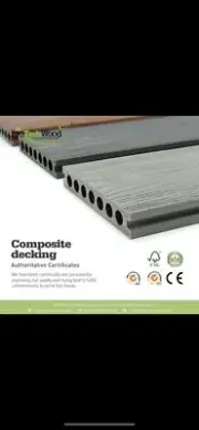 Ecowood Composite Decking Boards RUBBERDECK