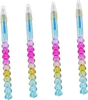 IWOWHERO 4pcs Creative Pick Diamond Pen Manicure Dotting Pen Salon Manicure DIY Pen