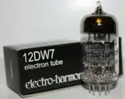 1 X Electro Harmonix 12DW7 / 12DW7EH pre-amp tube, Brand New in Box