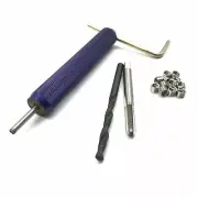 M8 x 1.25 Helicoil Thread Repair Kit Drill and Tap Insertion tool