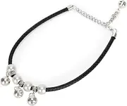Pet Collar Adjustable Pet Dog Cat Collar Bell Collar Necklace Pet Cat Necklace with Bells for Dog Cat Puppy Kitten (S)