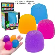 Textured Sensory Toy with Super Solid SquishDecompression toy, maltose pinchNeeDoh Gumdrop