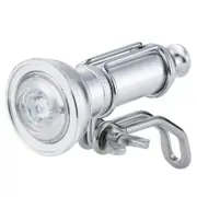 KiLEY Vintage Light V2 Front Silver USB Rechargeable LED Headlight Bicycle Parts