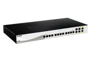 D-Link DxS-1210-16TC 16-Port 10 Gigabit Smart Managed Switch With 14 10GBASE-T Ports and 4 SFP+ (2 Combo) Ports