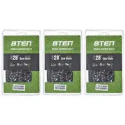 Chainsaw Chain 28 Inch .050 3/8 93DL for Homelite 350 450 650 330 460 360 3-Pack