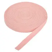3/8"(1cm) 10 Yards Cotton Twill Tape Cotton Ribbons Bias Binding Tape Pale Pink