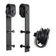 1.8m Sliding Barn Door Hardware Heavy Duty Sturdy Kit
