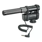 Audio Technica AT8024 Stereo Mono Camera Mount Microphone