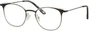[New Balance] Men's Eyeglasses NB4086 NB/4086 1-Black/Crystal Optical Frame 48mm, Black/Crystal, Lens-48 Bridge-20 Temple-145