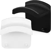POPETPOP 2Pcs Adhesive Headset Holder Wall Mount for Gaming Headphones Strong Construction Easy Installation for Home Office Gaming Room and More