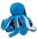 Tommy Bahama Kids Faux Fur Octopus Plush & Throw Blanket Set