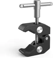 Photography Super Clamp w/ 1/4'' & 3/8'' Thread Clip for DSLR Camera Light Stand