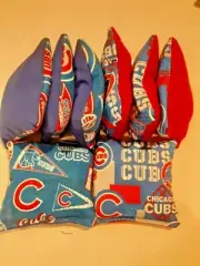 8 Cornhole Bag Set Corn Hole Chicago Cubs P/BL