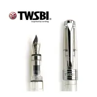 在飛比找誠品線上優惠-TWSBI 鑽石580活塞吸墨式鋼筆/ 透明/ F