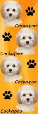 E&S Pets BM-123 Dog Bookmark Cockapoo
